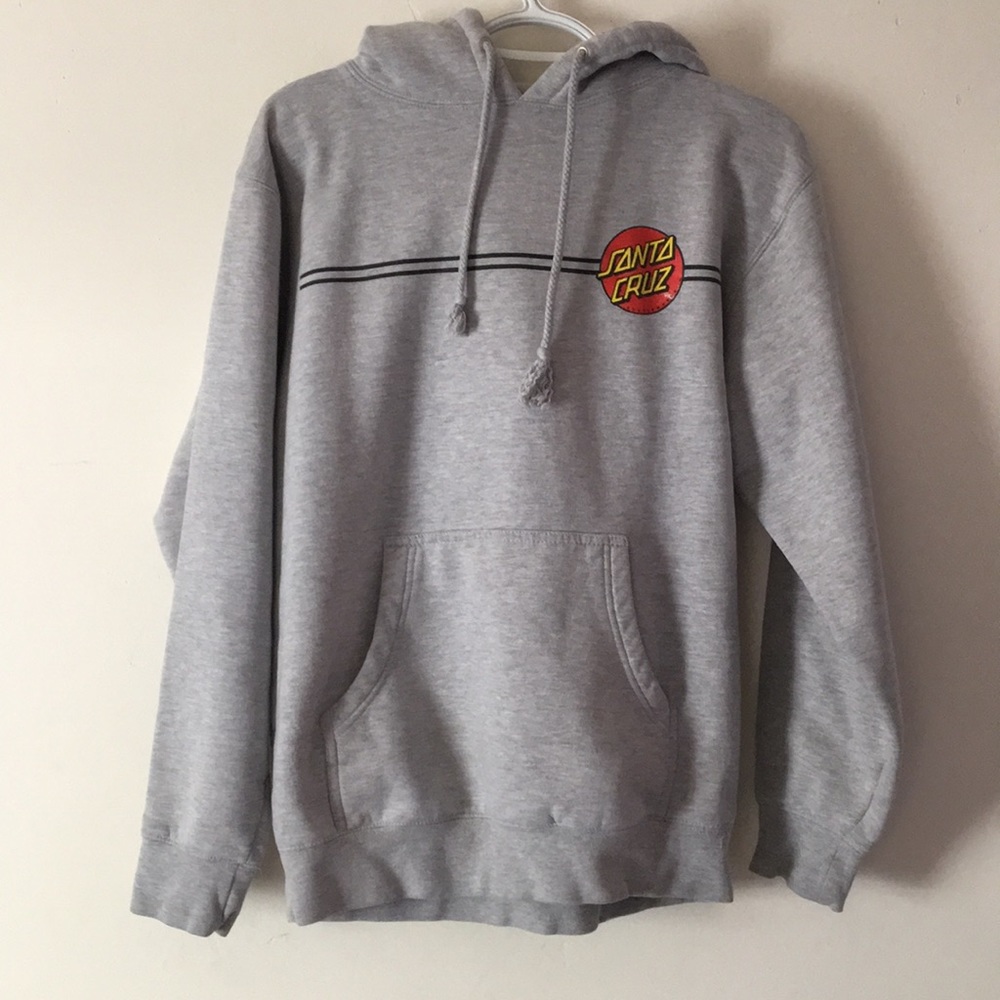 Santa Cruz grey hoodie